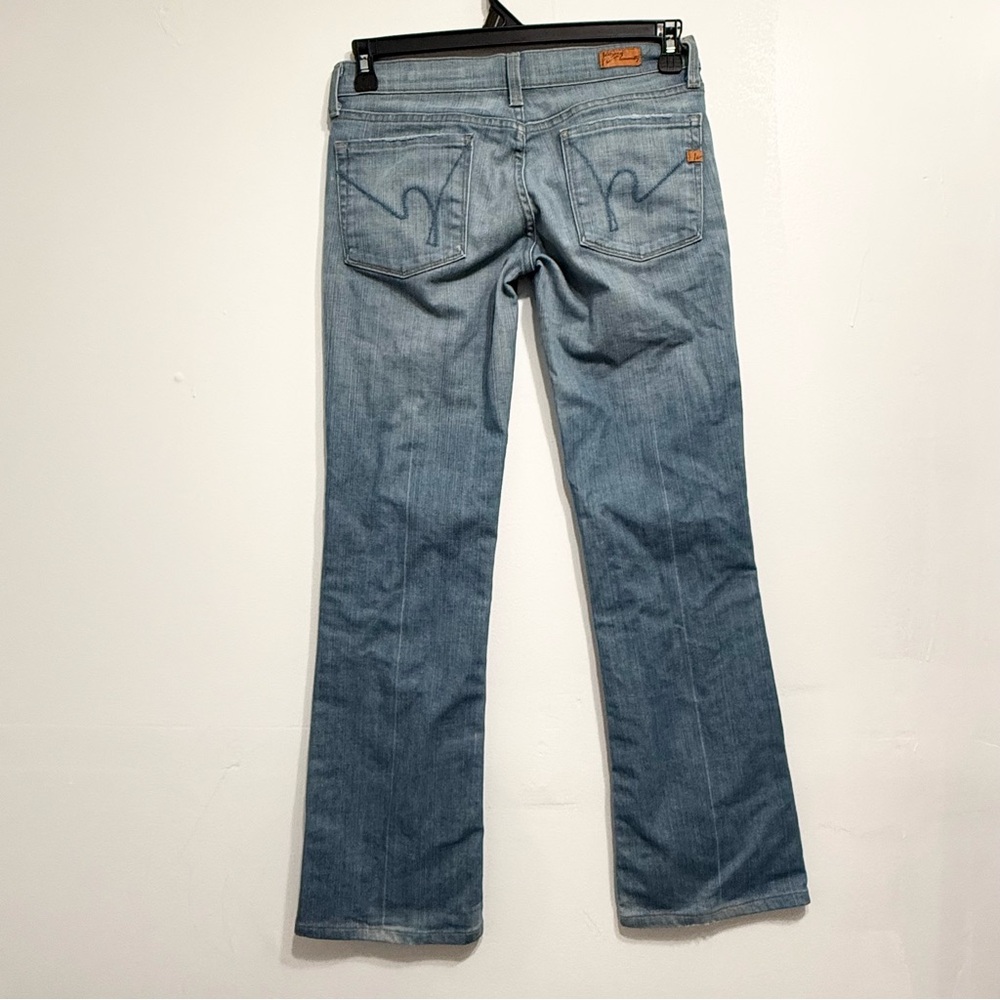 CITIZENS OF HUMANITY Kelly 001 Y2K Low Rise Flare Jeans 27x32 - Picture 3 of 10